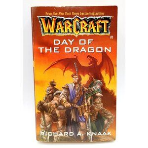 WarCraft Book 1 Day of the Dragon Paperback 2001 Novel 1st Pocket Book Printing